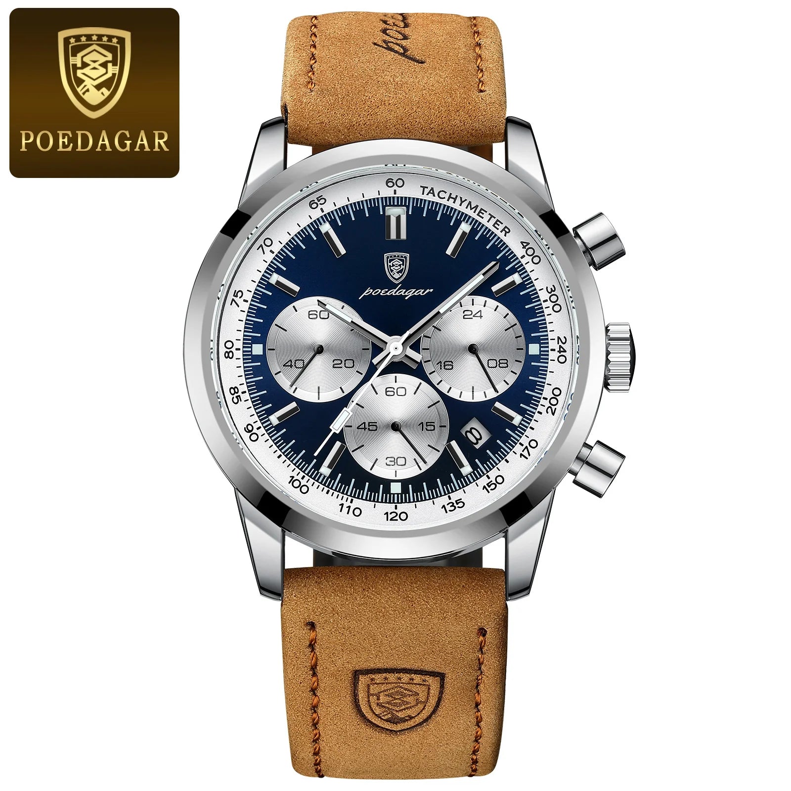 Poedagar's Chronograph Leather Prestige