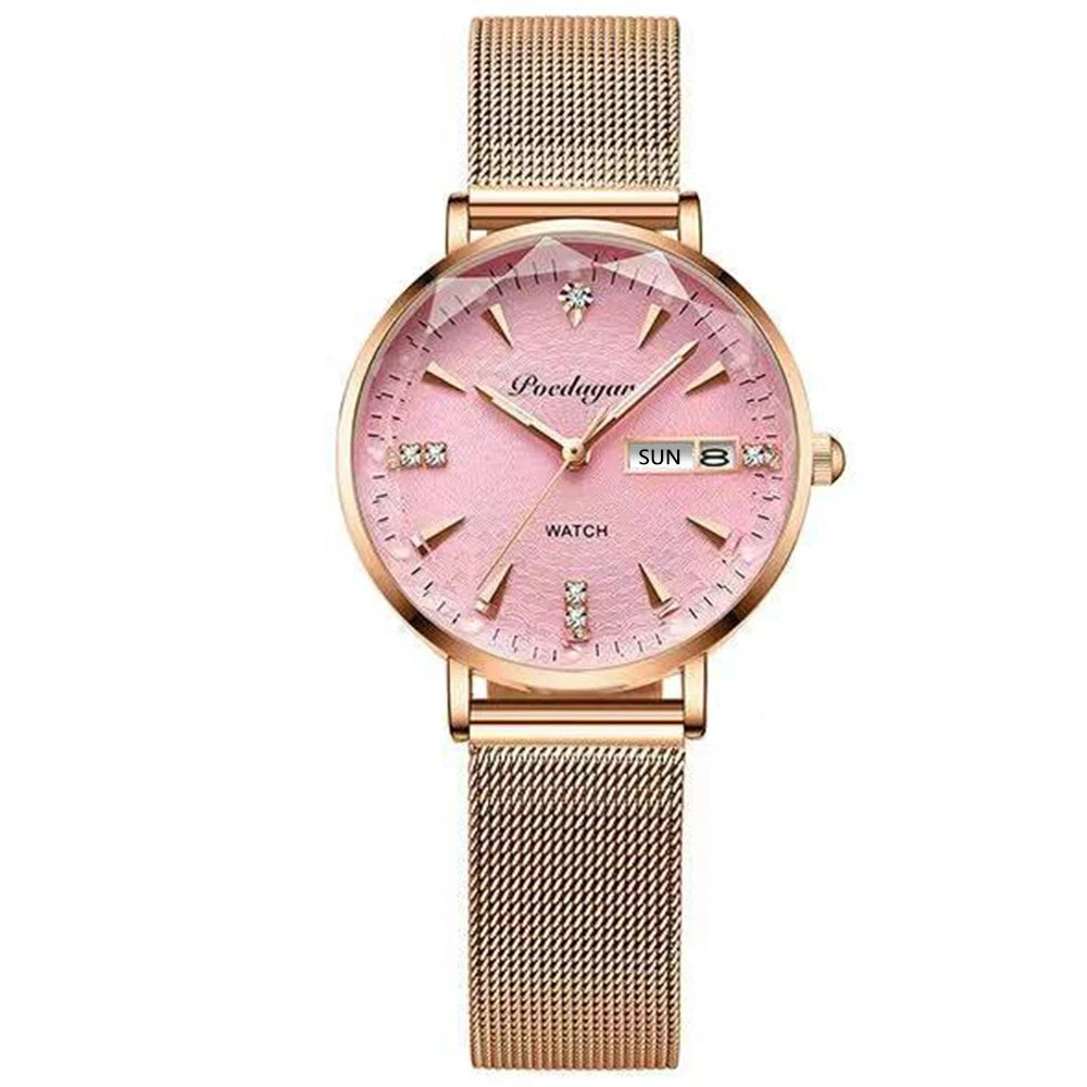 Poedagar's Elegance Mesh Watch