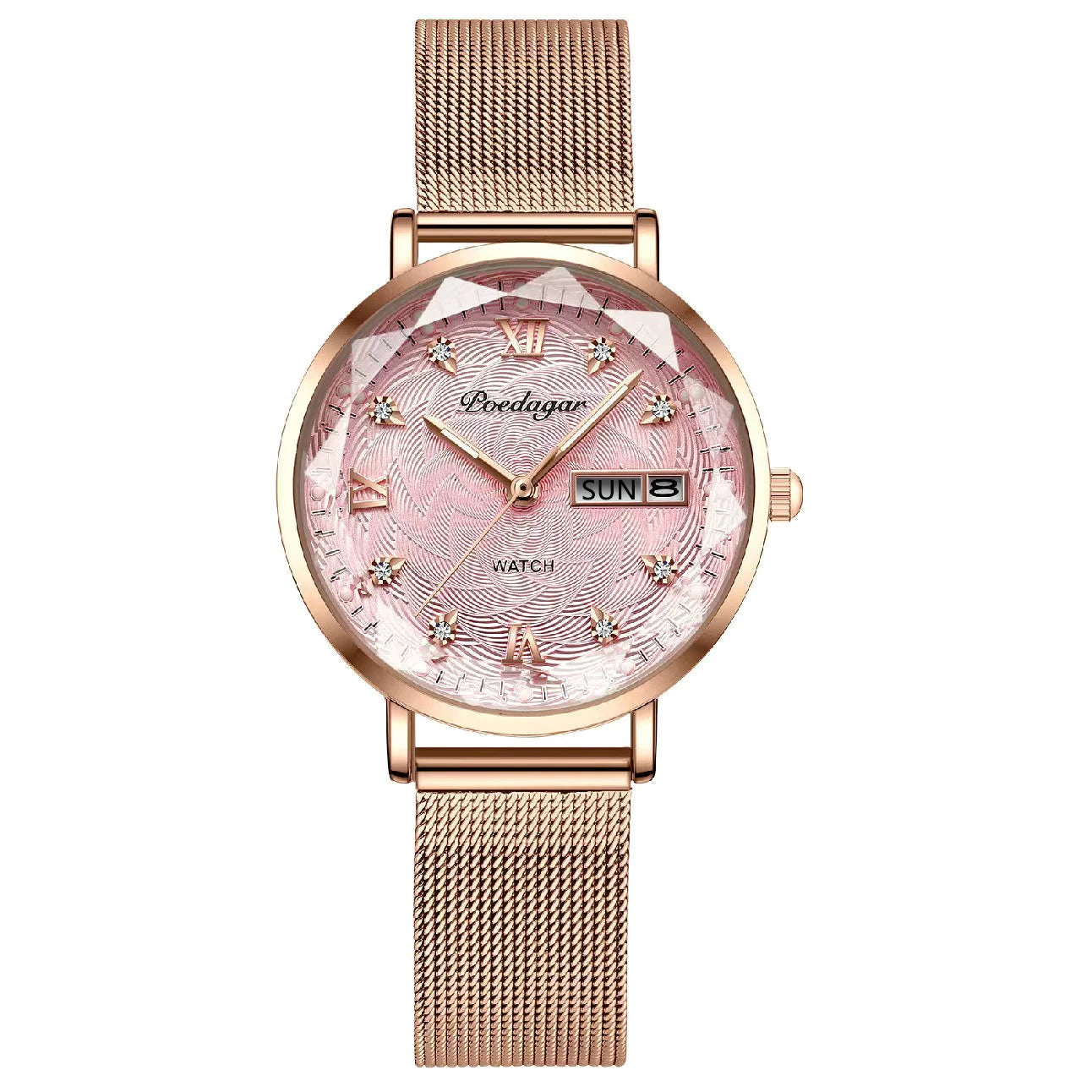 Poedagar's Elegance Mesh Watch