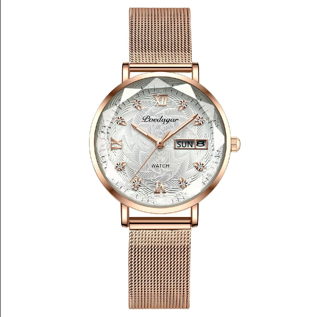 Poedagar's Elegance Mesh Watch