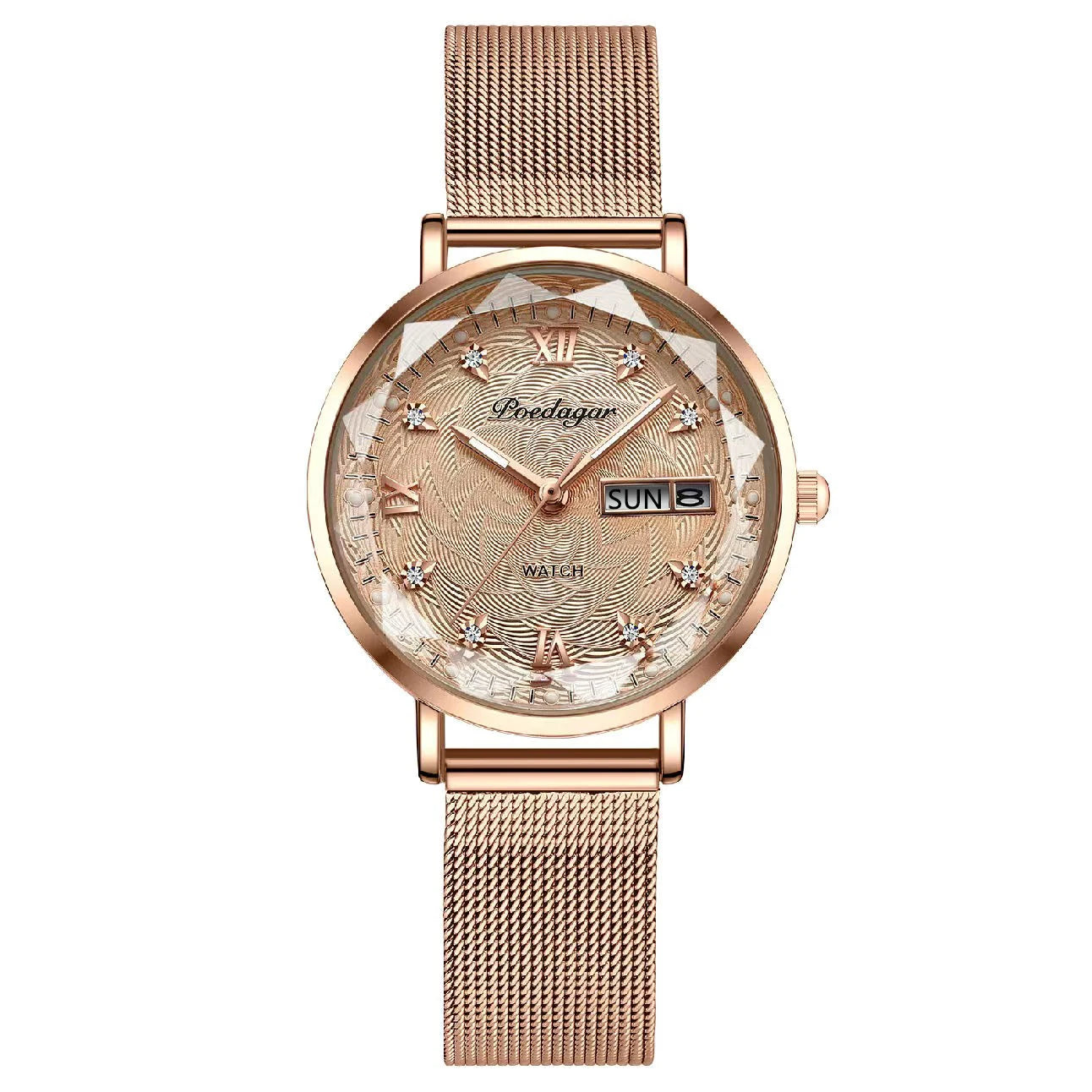 Poedagar's Elegance Mesh Watch